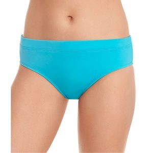 NWT Eco Beach Hipster Swim Bottoms Blue Size XL